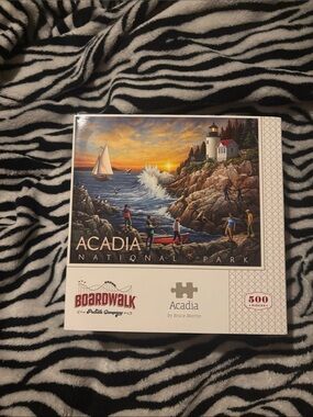 Boardwalk 500-Piece Acadia National Park Puzzle - Multi-Color